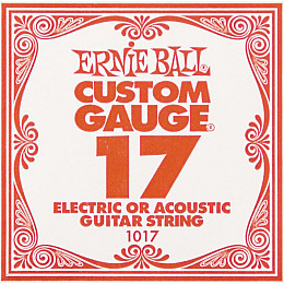 Струна Ernie Ball 1017 Plain Steel .017