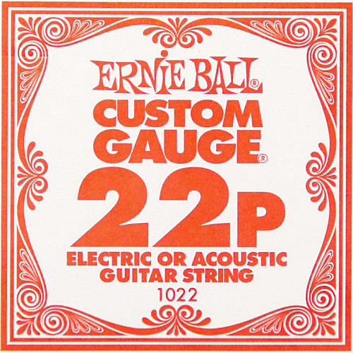 Струна Ernie Ball 1022 Plain Steel.022