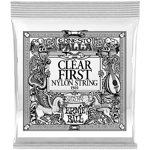 Струна Ernie Ball 1501 Clear 1st Ernesto Palla Nylon Classical String.028