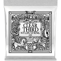 Струна Ernie Ball 1503 Clear 3rd Ernesto Palla Nylon Classical Guitar String .040