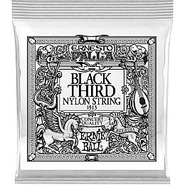 Струна Ernie Ball 1513 Black 3rd Ernesto Palla Nylon Classical Guitar String .040