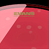 Пластик для бас-барабана Evans BD22HR 22 Hydraulic Red Bass