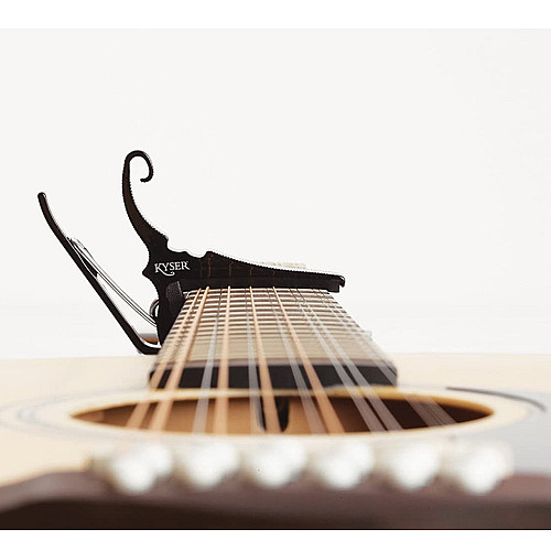 Каподастр Kyser KG6LTA Quick-Change Low-Tension Guitar Capo Black