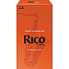 Трости для саксофона тенор D'Addario Rico RKA0125 - Tenor Sax #2.5 (1 шт.)