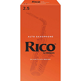 Трости для саксофона альт D'Addario Rico RJA0125 - Alto Sax #2.5 (1 шт.)