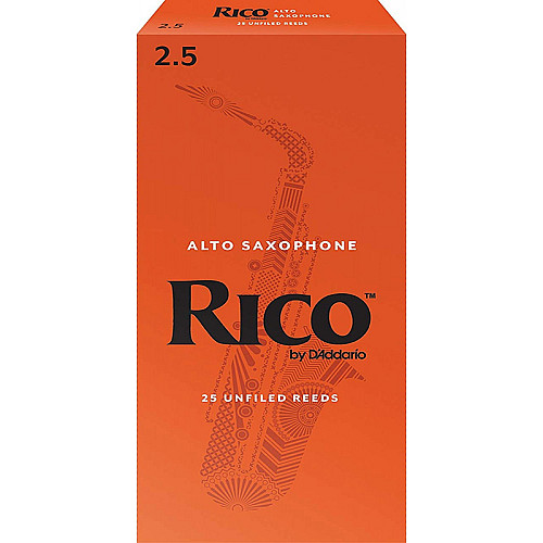 Трости для саксофона альт D'Addario Rico RJA0125 - Alto Sax #2.5 (1 шт.)