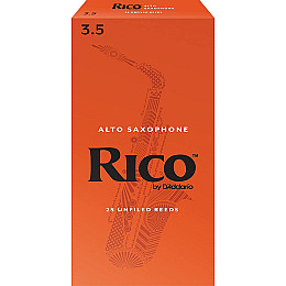 Трости для саксофона альт D'Addario Rico RJA0135 - Alto Sax #3.5 (1 шт.)