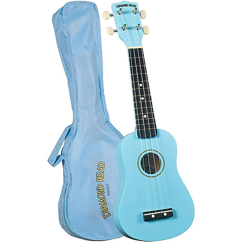 Укулеле Diamond Head DU-106 Rainbow Soprano Ukulele Light Blue