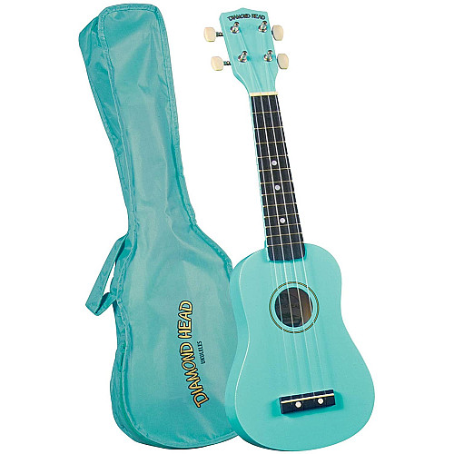 Укулеле Diamond Head DU-116 Rainbow Soprano Ukulele Turquoise