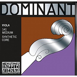 Струны для альта Thomastik-Infeld 141 Dominant Synthetic Core 4/4 Viola Strings Medium Tension