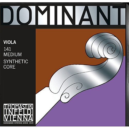 Струни для альта Thomastik-Infeld 141 Dominant Synthetic Core 4/4 Viola Strings Medium Tension