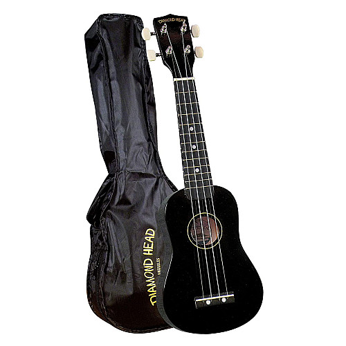 Укулеле Diamond Head DU-100 Rainbow Soprano Ukulele Black