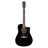 Электроакустическая гитара Fender CD-60SCE Black WN