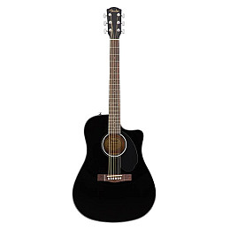 Электроакустическая гитара Fender CD-60SCE Black WN