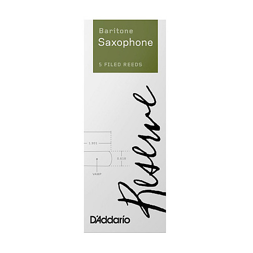 Трости для саксофона баритон D'Addario DLR0530 Reserve Baritone Saxophone Reeds #3.0 - 5-Pack