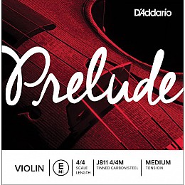 Струна D'Addario J811 4/4M Prelude Violin E String Medium Tension