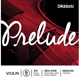 Струна D'Addario J814 4/4M Prelude Violin G String Medium Tension