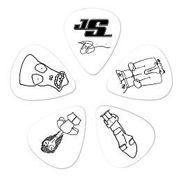 Медіатори D'Addario 1CWH6-10JS Joe Satriani Signature Guitar Picks 1.0 мм (10 шт.)