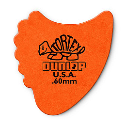 Медиатор Dunlop 4141-0.60 Tortex Fin Pick 0.60 mm (1 шт.)