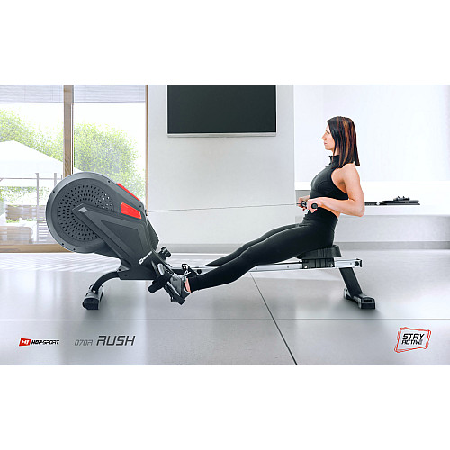 Гребной тренажер аэромагнитный Hop-Sport HS-070R Rush
