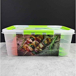 Набор посуды для пикника Полимербыт на 10 персон 999-10 ПБ