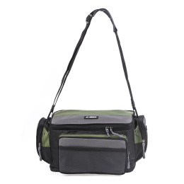 Сумка для рыболовных снастей LEO 27993 Grey-Green 42*26*17 см