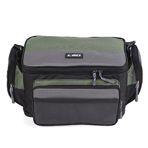Сумка для рибальських снастей LEO 27993 Grey-Green 42*26*17 см
