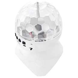 Диско Шар Аккумуляторный Crownberg CB-0308 С Блютуз Флешкой новогодний шар