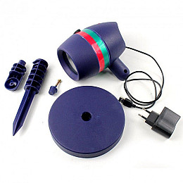Новогодний лазерный проектор Star Shower Motion Laser Light