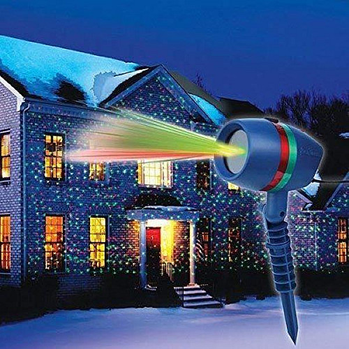 Новорічний лазерний проектор Star Shower Motion Laser Light