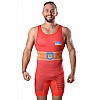 Трико для боротьби Wrestler UKR approved UWW Червоний XL