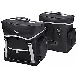 Велосумка з дощовиком Crivit Pannier Bag Чорний (IAN374191)