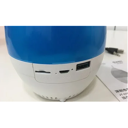 Портативна Bluetooth колонка зі зволожувачем SPS JT-315 Blue