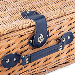 Набор для пикникана 4 человека Weekend 40х28х20 см Lefard AL118028