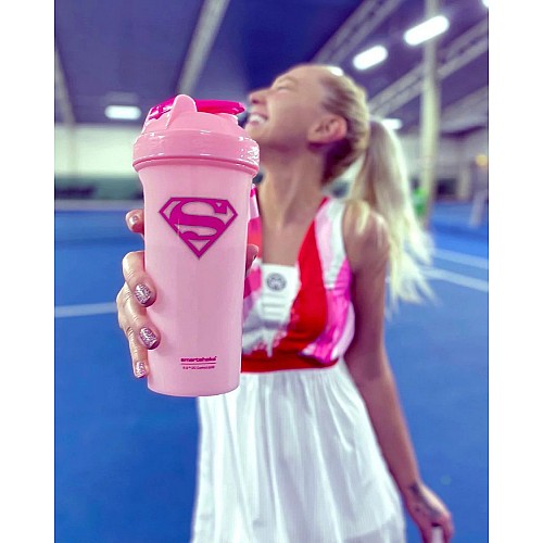 Шейкер спортивний Smartshake Lite 800ml DC Supergirl