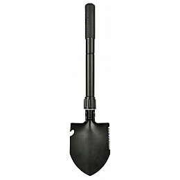 Тактическая саперная лопата туристическая складная MIL-TEC Geko NEO Topex 4 in 1 Черный (MR56316)