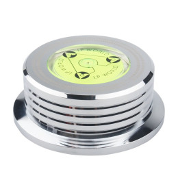 Прижим для винилових пластинок клемп виниловий стабілізатор GH Acoustics 1 64 мм Сріблястий