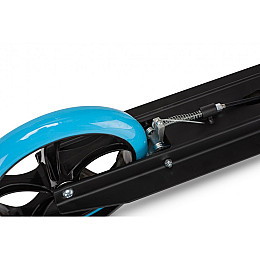 Самокат із ручним тормозом Razzo CITY 200 мм. алюмінієвий HUL1-200 Black/Blue