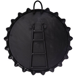 Ціль для гри в дартс магнітна з кришками BOTTLE CAP A003P 23 см Black-White (SK000399)