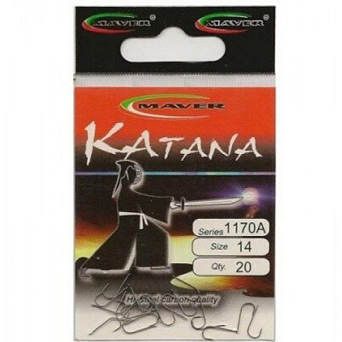 Крючок Maver Amo Katana 1170A №16 20шт/уп (1013-1300.31.79)