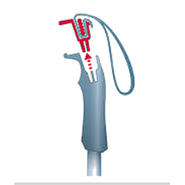 Палиці гірськолижні Atomic AMT Carbon 130 SQS Black-White AJ5005464130-130