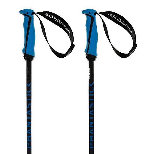 Палиці гірськолижні Volkl Phantastick Ski Poles (18 mm) Blue-Black 90 169808-90