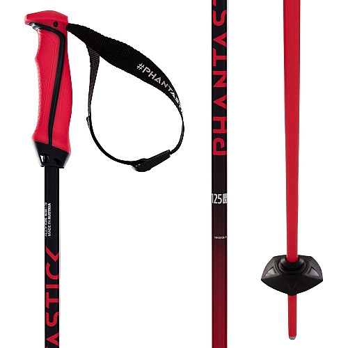 Палки горнолыжные Volkl Phantastick Ski Poles (18 mm) Red-Black 100 169810-100