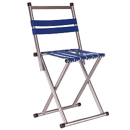 Стул складной со спинкой SP-Sport TY-0535 (р-р 42х29х73cм, PL, металл, Синий) (SK000828)