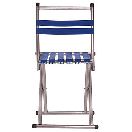 Стілець складаний зі спинкою SP-Sport TY-0535 (р-р 42х29х73см, PL, метал, Синій) (SK000828)