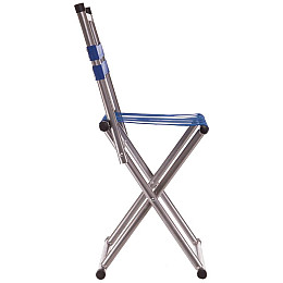 Стілець складаний зі спинкою SP-Sport TY-0535 (р-р 42х29х73см, PL, метал, Синій) (SK000828)