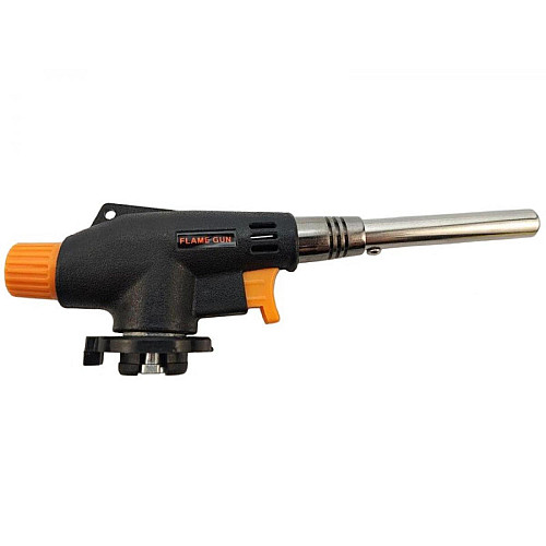 Горелка газовая портативная B203 на баллончик с пьезоподжигом Flame Gun