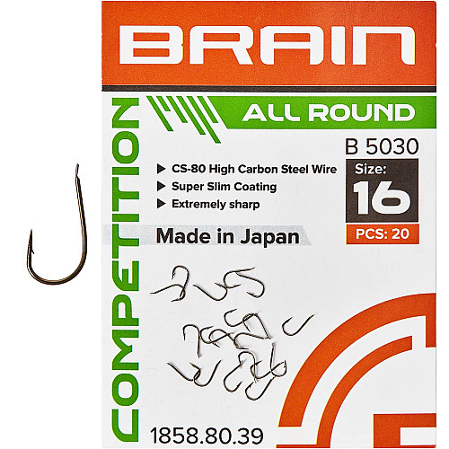 Гачок Brain All Round B5030 #16 20 шт/уп (1013-1858.80.39)