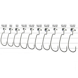 Джиг-голівка Decoy Nail Bomb VJ-71 01 0.9g 5 шт/уп (1013-1562.00.29)