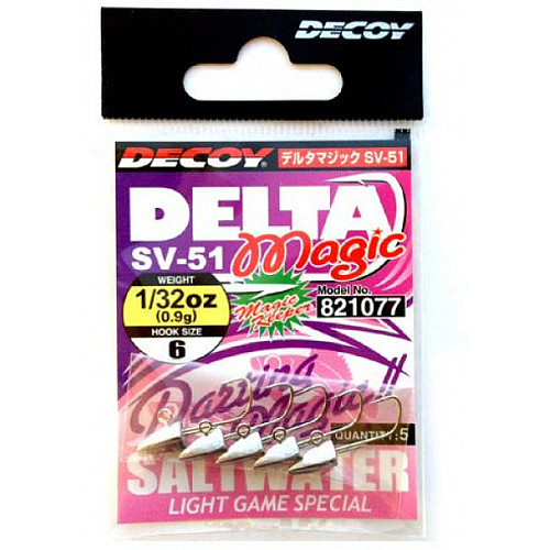 Джиг-голівка Decoy SV-51 06 1.77g 5 шт/уп (1013-1562.02.68)